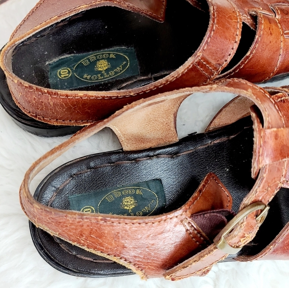 Mens Brook Hollow huarache strappy sandals sz 10 - Picture 4 of 7